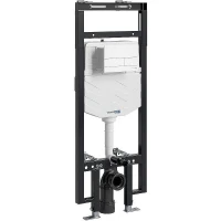 Инсталляция WasserKRAFT Dinkel 58TLT.010.ME.WM04 для унитаза с Белой матовой клавишей смыва