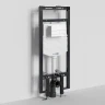 Инсталляция WasserKRAFT Dinkel 58TLT.010.ME.WM04 для унитаза с Белой матовой клавишей смыва