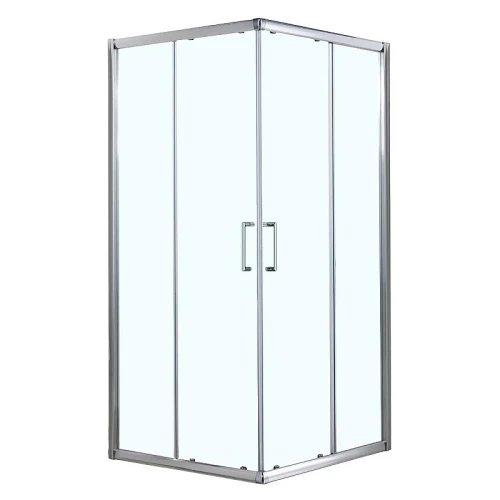 Душевой уголок Azario Greenwood 110х110 AZ-NNE1142 1100 профиль Серебро стекло прозрачное