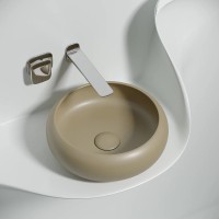 Раковина-чаша Ceramicanova Element 36 CN6050MC Капучино матовая фарфор накладная
