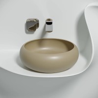 Раковина-чаша Ceramicanova Element 36 CN6050MC Капучино матовая фарфор накладная