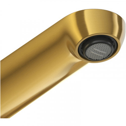 Смеситель для раковины Cezares Stylus STYLUS-BLI1-BORO-W0 Брашированное золото нержавеющая сталь встраиваемый