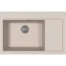 Кухонная мойка Florentina Россана-780 20.500.C0780.104 Бежевая искусственный камень (литьевой мрамор) встраиваемый