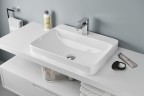 Раковина Excellent Holmi 59 CEAC.3201.590.WH Белая фаянс полувстраиваемая