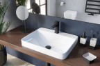 Раковина Excellent Holmi 59 CEAC.3201.590.WH Белая фаянс полувстраиваемая