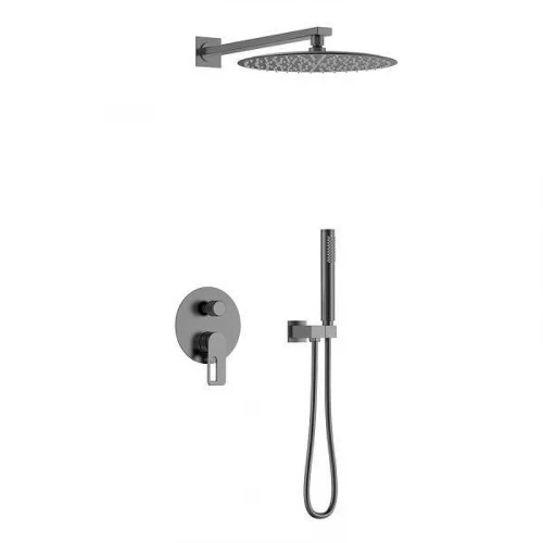 Душевая система Black&White Gravity GL-9105-GM 9105GM цвет Gun Metal