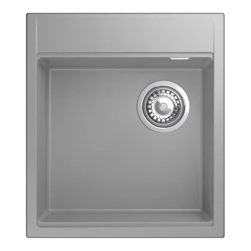 Кухонная мойка Rivelato Tesoro 45 TR-455-R grigio metallizz цвет Серый металлик