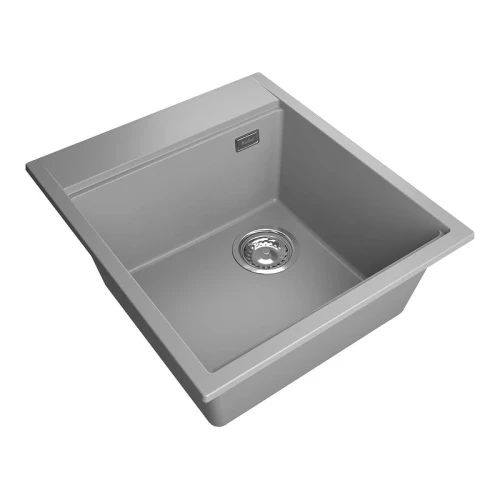 Кухонная мойка Rivelato Tesoro 45 TR-455-R grigio metallizz цвет Серый металлик