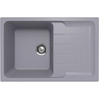 Кухонная мойка Ulgran Quartz Gerda 780-05 Бетон искусственный камень (литьевой мрамор) встраиваемый