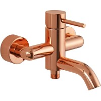 Смеситель для ванны Remer X-Style X05RL Медь латунь на стену