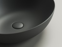 Раковина-чаша Ceramicanova Element 52 CN6017MDH Темный антрацит матовый фарфор накладная