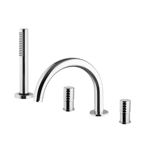 Смеситель для ванны Fima Carlo Frattini Spillo Tech F3044TNXOS цвет Золотой