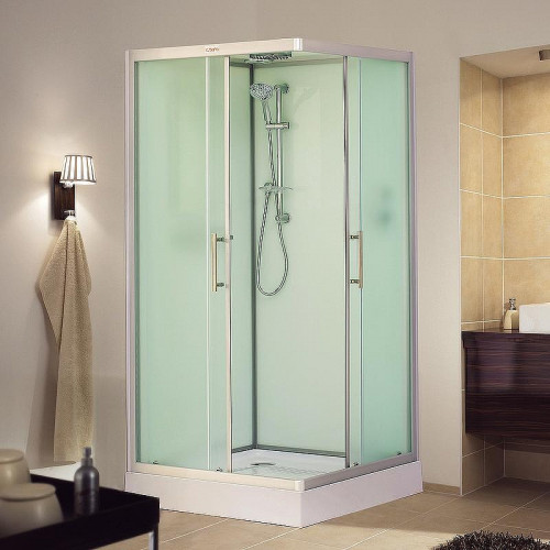 Душевая кабина Esbano ES-100CKR 100x100 ESKB100CKR без гидромассажа