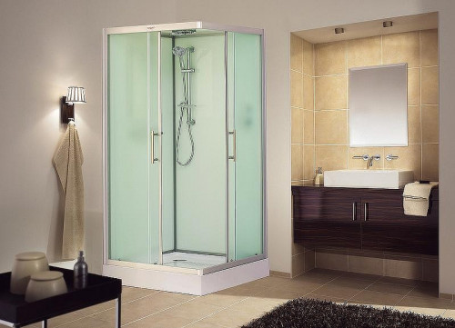 Душевая кабина Esbano ES-100CKR 100x100 ESKB100CKR без гидромассажа