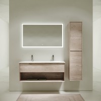 Тумба под раковину Sancos Marmi 1.0 120 MR1.0120EG подвесная Дуб галифакс натуральный МДФ / ЛДСП