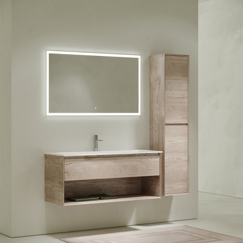 Тумба под раковину Sancos Marmi 1.0 120 MR1.0120EG подвесная Дуб галифакс натуральный МДФ / ЛДСП