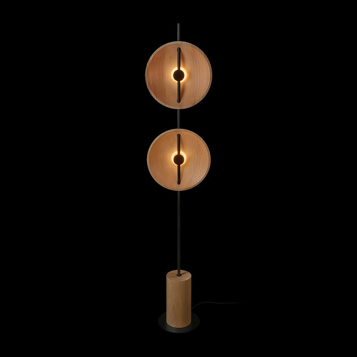 Торшер Loft it Wood 10451F