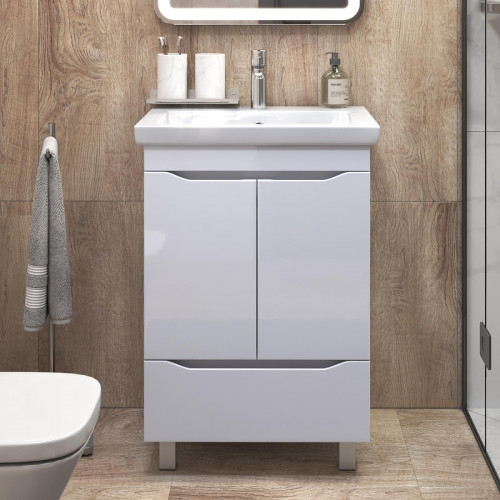 Тумба под раковину Vigo Grani 60 284 цвет Белый