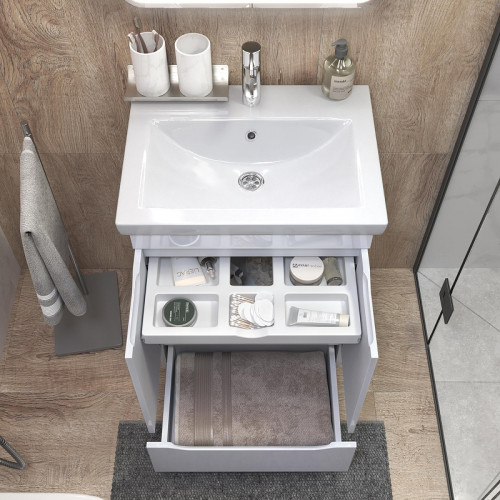 Тумба под раковину Vigo Grani 60 284 цвет Белый