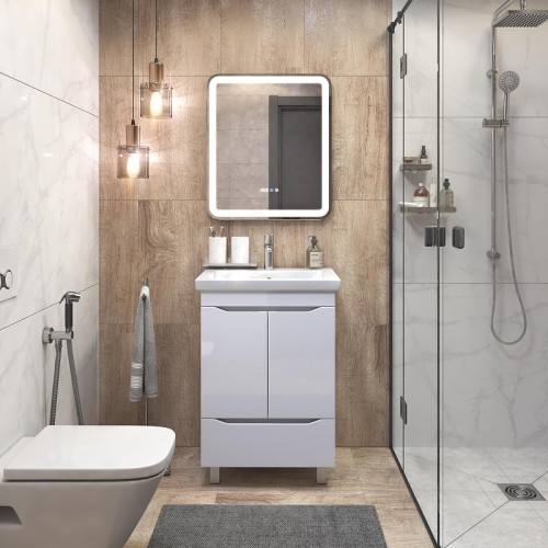 Тумба под раковину Vigo Grani 60 284 цвет Белый