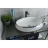 Раковина-чаша Gid Lago Nc262 60 52201 цвет Белый Хром