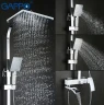 Душевая система Gappo G07 G2407-8 Белая Хром латунь на стену