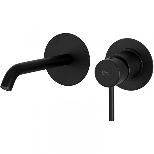 Смеситель для раковины Remer X-Style X15LCNO Черный матовый латунь встраиваемый