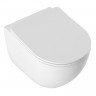 Унитаз Aquanet EcoVortex 348039 подвесной цвет Белый с сиденьем Микролифт