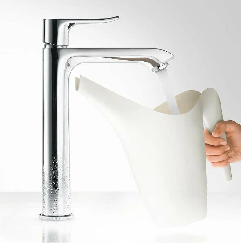 Смеситель для раковины Hansgrohe Metris 31185000 Хром латунь