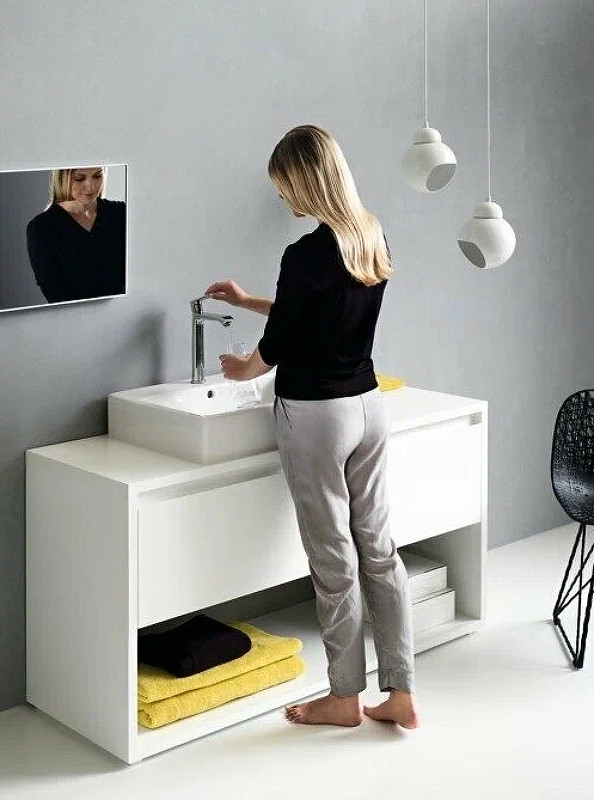 Смеситель для раковины Hansgrohe Metris 31185000 Хром латунь