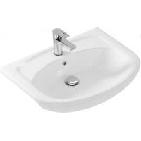 Раковина Cersanit Erica 61 S-UM-ERI61/1-w подвесная Белая фарфор подвесная, полувстраиваемая