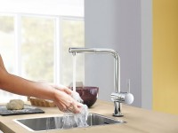 Смеситель для кухни Grohe Minta 32168DC0 Суперсталь латунь