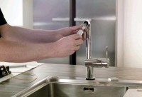 Смеситель для кухни Grohe Minta 32168DC0 Суперсталь латунь