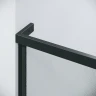 Душевой уголок Grossman Pragma 120х80 120.K33.03.1280.21.02 профиль Черный матовый стекло шиншилла