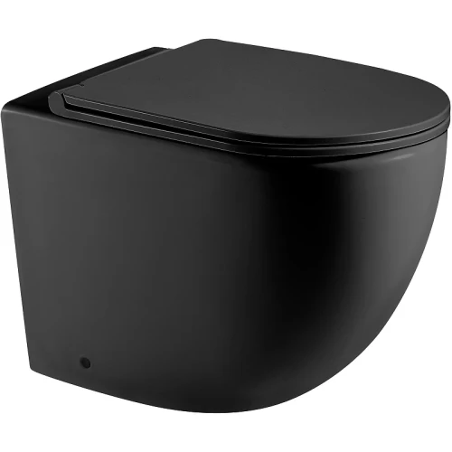 Унитаз WeltWasser Merzbach 002 MT-BL 10000006179 приставной с сиденьем Микролифт фаянс приставной