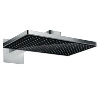 Верхний душ Hansgrohe Rainmarket Select 460 1jet 24003600 Черный хром латунь на стену