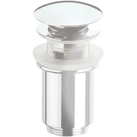 Донный клапан Remer 905CC114BO click-clack Белый матовый