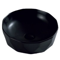 Раковина-чаша BelBagno 41 BB1409H301 Черная фаянс накладная