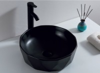 Раковина-чаша BelBagno 41 BB1409H301 Черная фаянс накладная