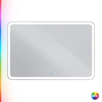 Зеркало Cezares Multicolore 120 CZR-SPC-MC-1200-800-RGB-TCH с подсветкой с сенсорным выключателем и функцией памяти стекло