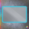 Зеркало Cezares Multicolore 120 CZR-SPC-MC-1200-800-RGB-TCH с подсветкой с сенсорным выключателем и функцией памяти стекло