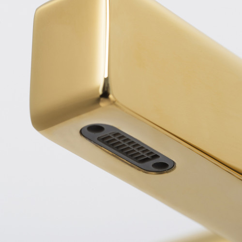 Смеситель для ванны WasserKRAFT Sauer 7101 Золото латунь на стену