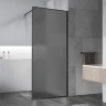 Душевая перегородка Vincea Walk-In 90 VSW-1HP900GFB профиль Черный матовый стекло тонированное