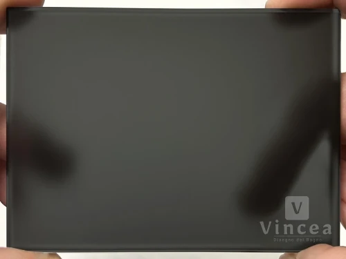 Душевая перегородка Vincea Walk-In 90 VSW-1HP900GFB профиль Черный матовый стекло тонированное