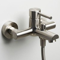Смеситель для ванны WasserKRAFT Wern 4201 Хром матовый латунь на стену