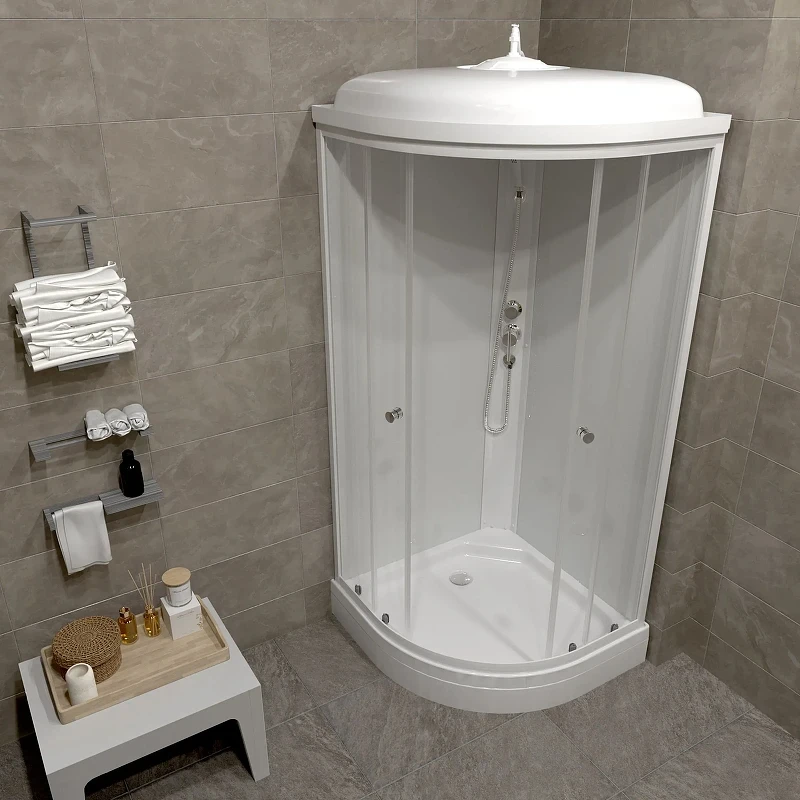 Душевая кабина ARAGUT White 88х88 Щ0000066416 без гидромассажа