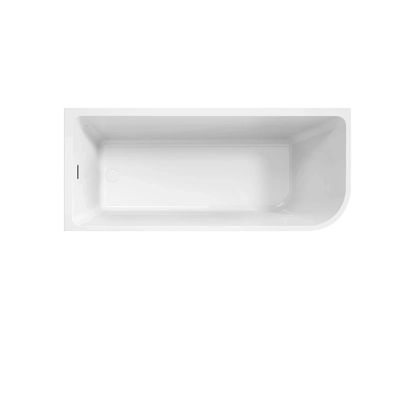 Акриловая ванна BelBagno 160x73 L BB712-1600-730-L цвет Белый