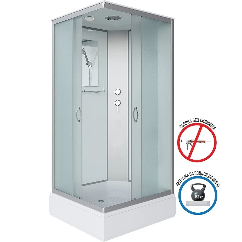 Душевая кабина Niagara Classic 90x70 NG-33974-14Q без гидромассажа
