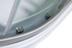 Душевая кабина WeltWasser WW500 Werra 802 80x80 10000003225 профиль Хром стекло прозрачное