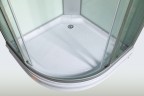 Душевая кабина WeltWasser WW500 Werra 802 80x80 10000003225 профиль Хром стекло прозрачное